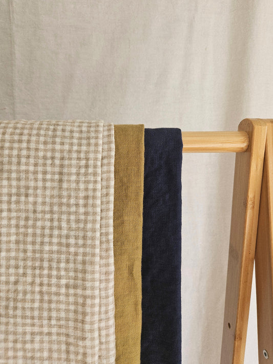 100% Organic Linen By the Half Yard